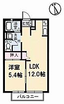 ディアスセフィラ  ｜ 広島県福山市東川口町2丁目（賃貸アパート1LDK・2階・40.30㎡） その2