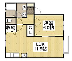 サンシティエキヤＡ 101 ｜ 広島県福山市駅家町大字上山守289-1（賃貸アパート1LDK・1階・48.02㎡） その2