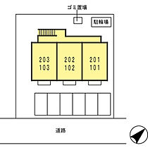 ボン・ヴォヤージュ タカス 102 ｜ 広島県尾道市高須町402-11（賃貸アパート1LDK・1階・41.67㎡） その3