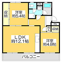 香川県高松市屋島西町2475-1（賃貸マンション2LDK・4階・54.38㎡） その2