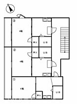 香川県高松市東ハゼ町839-17（賃貸マンション1K・2階・19.44㎡） その2