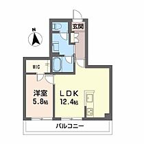 香川県高松市花ノ宮町3丁目1399番4（賃貸マンション1LDK・3階・44.86㎡） その2