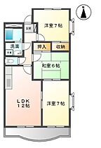 香川県高松市木太町（賃貸アパート3LDK・1階・66.90㎡） その2