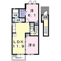 香川県高松市三谷町800番地1（賃貸アパート2LDK・2階・56.68㎡） その2