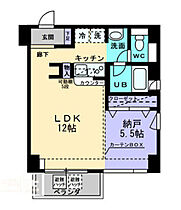 香川県高松市中央町17-32（賃貸マンション1LDK・5階・34.37㎡） その2