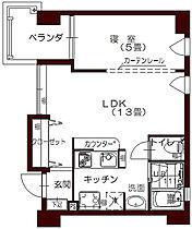 香川県高松市丸の内13-16（賃貸マンション1LDK・6階・34.31㎡） その2