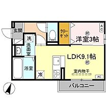 香川県高松市浜ノ町12-2（賃貸アパート1LDK・1階・33.67㎡） その2