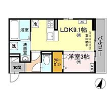 香川県高松市浜ノ町12-2（賃貸アパート1LDK・1階・33.53㎡） その2