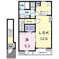 香川県高松市寺井町1395番地11（賃貸アパート1LDK・2階・46.54㎡） その2