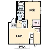 香川県高松市松縄町1086-6（賃貸アパート1LDK・1階・42.72㎡） その2