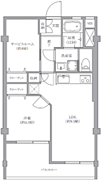 間取図画像 1SLDK