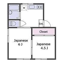 東京都世田谷区深沢4丁目（賃貸アパート2K・1階・31.04㎡） その2