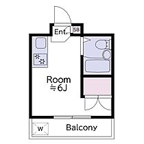 東京都目黒区大岡山2丁目（賃貸マンション1R・3階・12.20㎡） その2