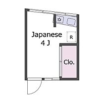 東京都渋谷区東1丁目（賃貸アパート1R・2階・10.00㎡） その2