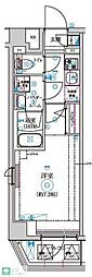 セジョリ高井戸II 1階1Kの間取り