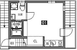 間取図画像 ワンルーム
