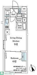 CREATIF駒澤大学前 1LDKの間取図画像