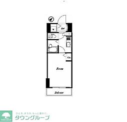 フェニックス初台弐番館 1Kの間取図画像