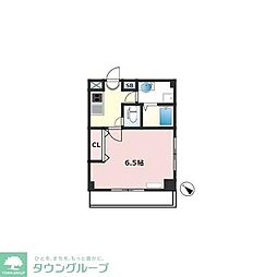 シャッツクヴェレ代々木 1Kの間取図画像