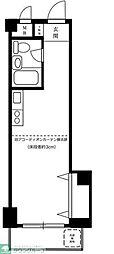 シャトレー渋谷 1LDKの間取図画像