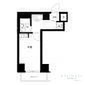 ステージファースト目白 1階1Kの間取り