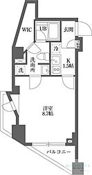 ムーブメンツ西早稲田 1Kの間取図画像