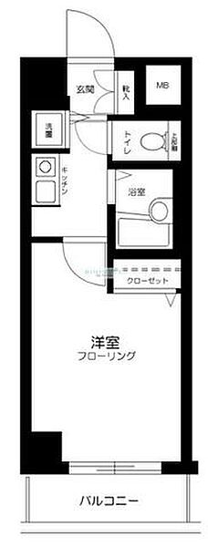 メインステージ護国寺 204｜東京都文京区大塚５丁目(賃貸マンション1K・2階・20.09㎡)の写真 その2