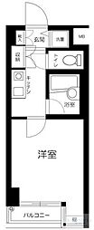 ティアラ目白アベニュー 1Kの間取図画像