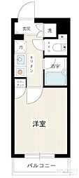 ルーブル新宿西落合参番館 1Kの間取図画像