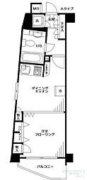 日神パレステージ西池袋公園 1DKの間取図画像