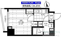 ステージファースト上落合 1Kの間取図画像