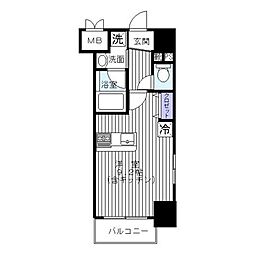 NSTbuilding3 ワンルームの間取図画像