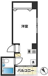 グレイス戸塚 ワンルームの間取図画像