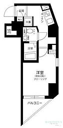 ロイヤルアメニティー西戸山 1Kの間取図画像