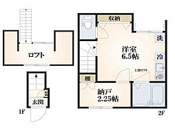 アイコート上石神井 ワンルームの間取図画像