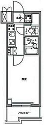ルーブル都立家政弐番館 1Kの間取図画像
