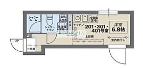 ＣＯＣＯＦＬＡＴ目白 301 ｜ 東京都豊島区南池袋１丁目（賃貸マンション1R・3階・16.30㎡） その2