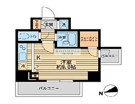 HF早稲田レジデンスII 901 ｜ 東京都新宿区弁天町（賃貸マンション1R・9階・24.87㎡） その2