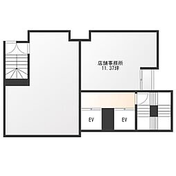 喜多八ビルの間取図画像