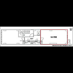 キタムラビルの間取図画像