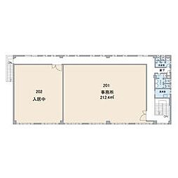 クレストビルの間取図画像
