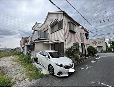 外観：北東角地の木造2階建中古戸建解体更地渡し可能です！ご相談ください☆