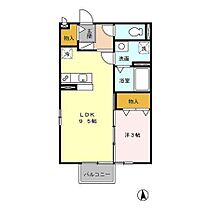 シャンス大和 203 ｜ 佐賀県佐賀市大和町大字久池井（賃貸アパート1LDK・2階・33.61㎡） その2