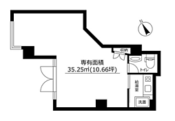 ステージファースト三軒茶屋ASYLCOURT2の間取図画像