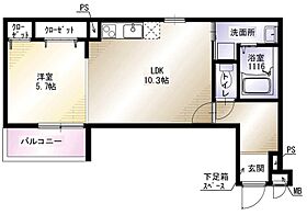 フジパレス上神田III番館 103 ｜ 大阪府寝屋川市上神田1丁目4-5（賃貸アパート1LDK・1階・40.77㎡） その2