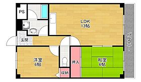 ネストクレール 102 ｜ 大阪府寝屋川市新家2丁目（賃貸マンション2LDK・1階・57.31㎡） その2