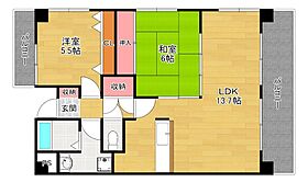 アビタシオン長尾駅前 406 ｜ 大阪府枚方市長尾元町6丁目7-1（賃貸マンション2LDK・4階・61.16㎡） その2