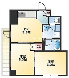 ドエル恵美須 4階