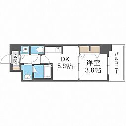 間取図画像 1DK