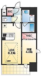 エステムコート谷町九丁目 2階